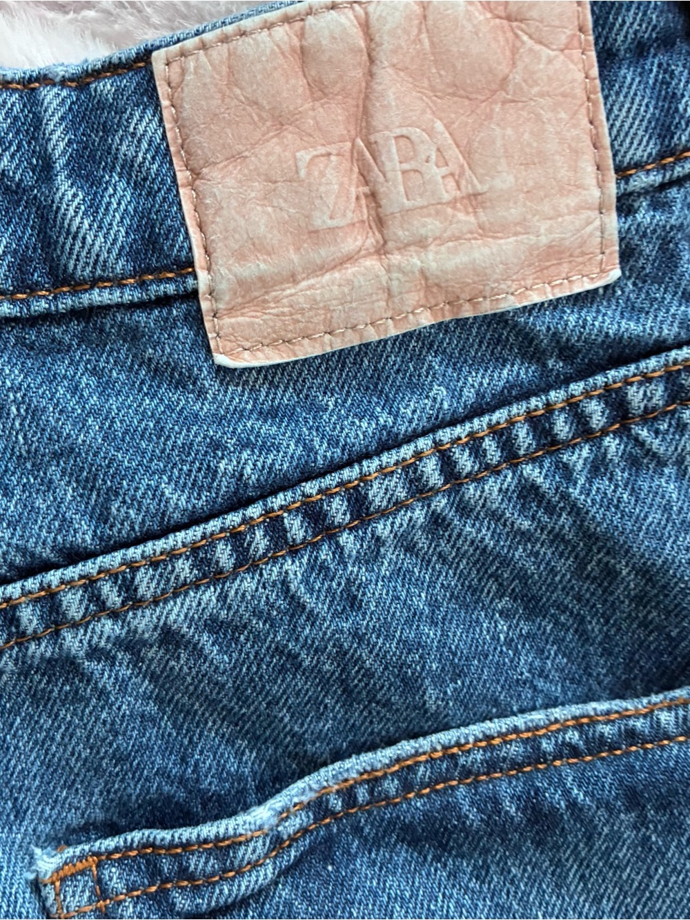 Zara High Waisted X Wide Leg Denim Jeans - TRF - Size 2 - Picture 6 of 9